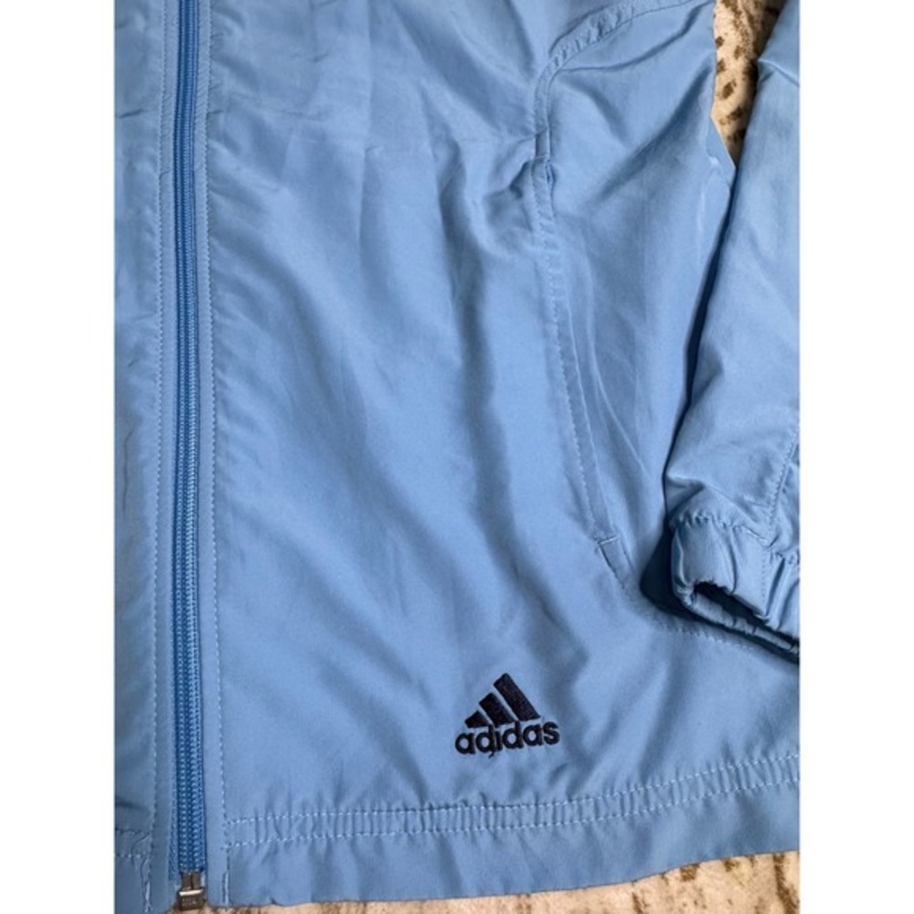 Adidas Windbreaker Track Jacket Medium Streetwear Y2K Blokecore - Picture 3 of 9